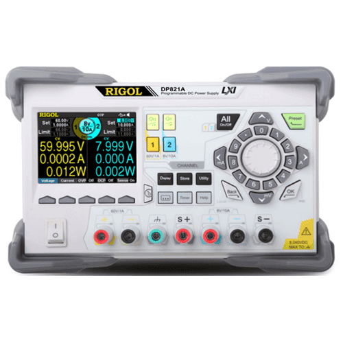 【DP821A】RIGOL普源  140W 双路输出可编程线性直流电源