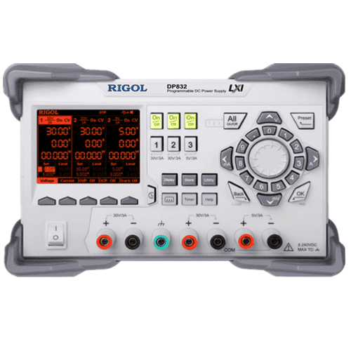 【DP832】RIGOL普源  195W 三路输出可编程线性直流电电源