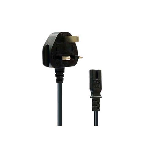 AC 电源线-IEC320C8接头 (英规)