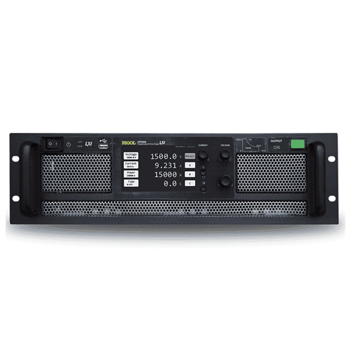 普源精电（RIGOL）推出15kW、3U全机架宽范围DP5000系列直流电源