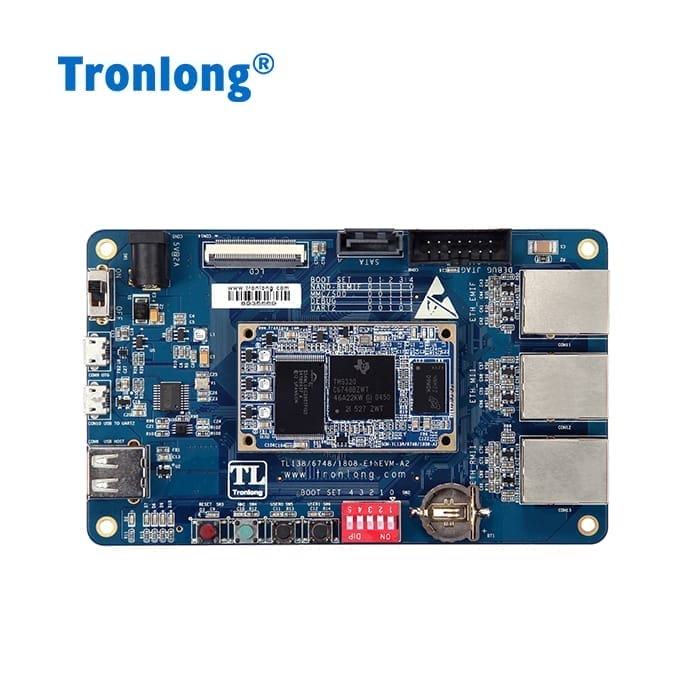 【TMS320C6748】Tronlong创龙TL6748-EthEVM开发板